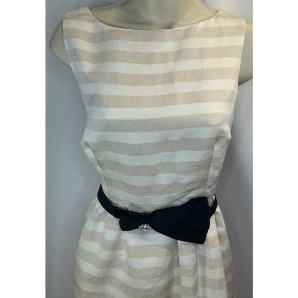 NWT Lilly Pulitzer Eryn Dress - Cameo White Swizzle Stripe - Size 6 - Picture 3 of 13